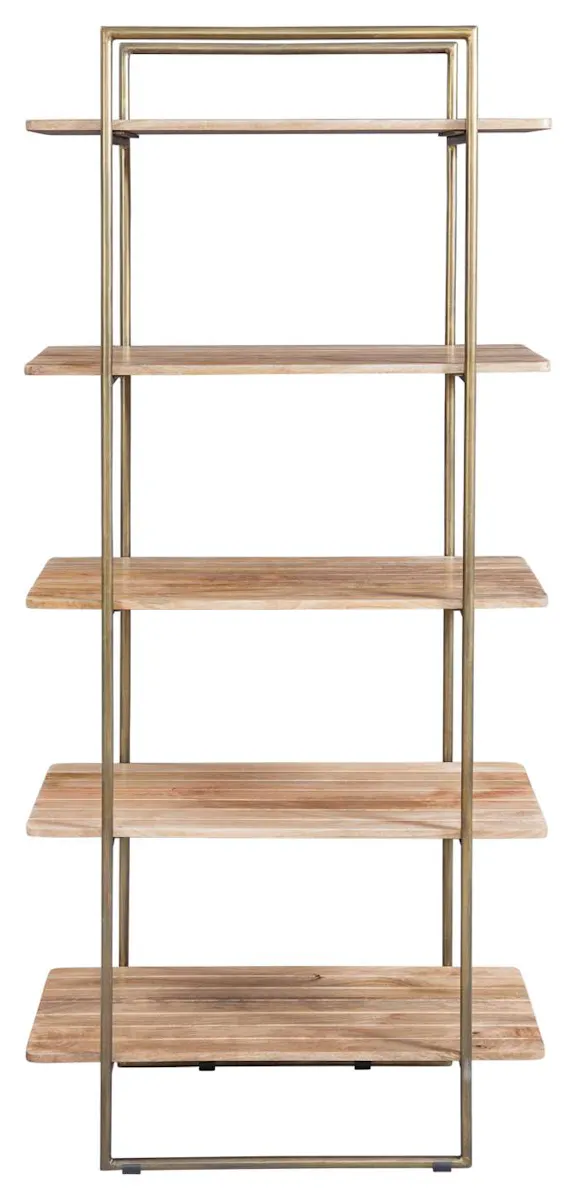 Basset Mirror Company 6004-LR-500 Adrienne Bookcase Basset Mirror Company 6004-LR-500 Adrienne Bookcase