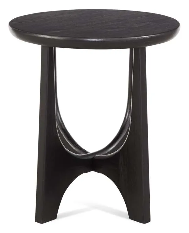 Basset Mirror Company 7049-LR-220 Dunnigan Round End Table Basset Mirror Company 7049-LR-220 Dunnigan Round End Table