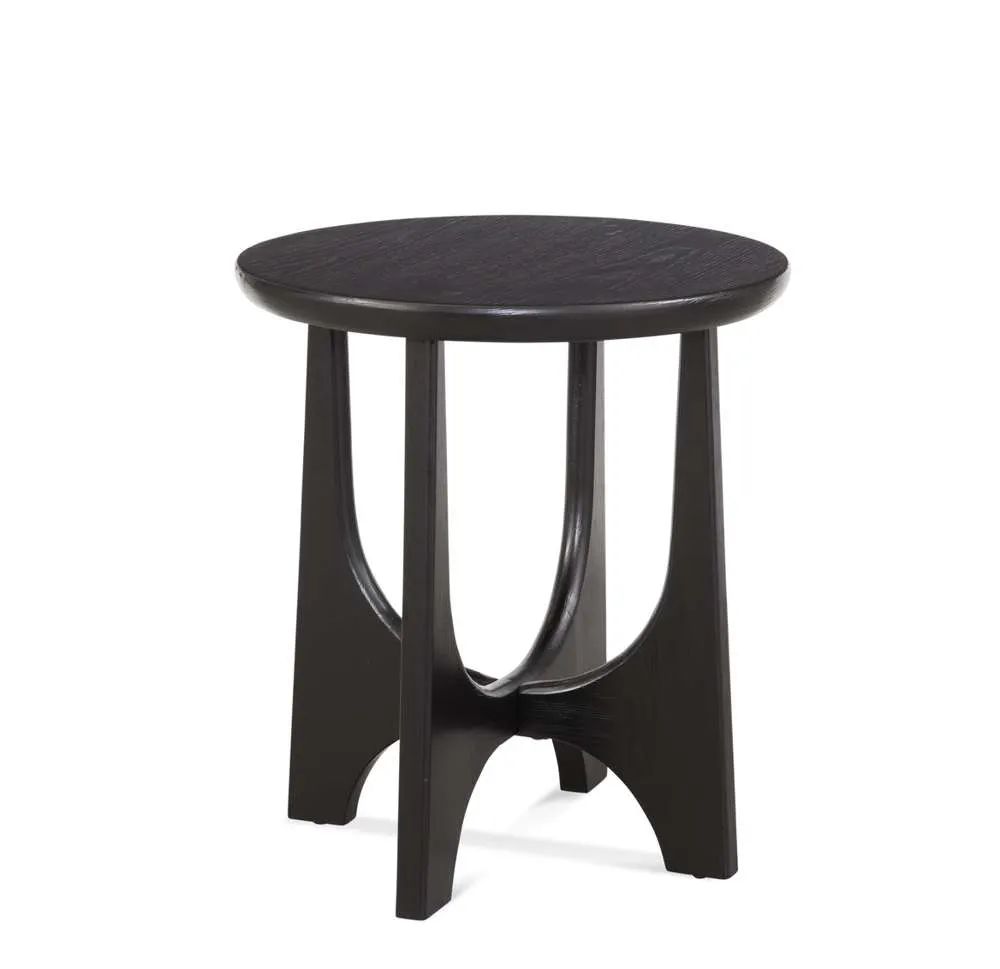 Basset Mirror Company 7049-LR-220 Dunnigan Round End Table