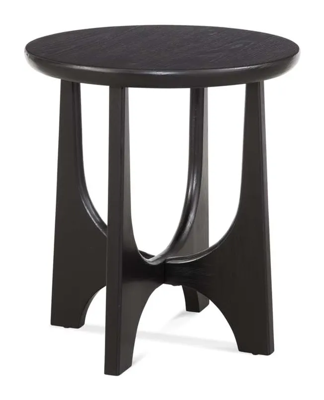 Basset Mirror Company 7049-LR-220 Dunnigan Round End Table Basset Mirror Company 7049-LR-220 Dunnigan Round End Table