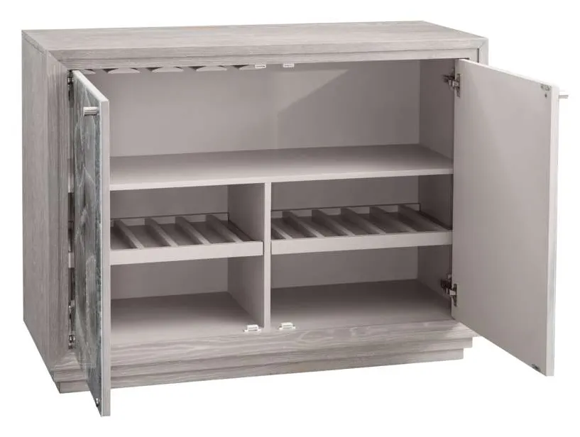 Basset Mirror Company 7165-LR-508 Peninsula Ridge Bar Cabinet Basset Mirror Company 7165-LR-508 Peninsula Ridge Bar Cabinet