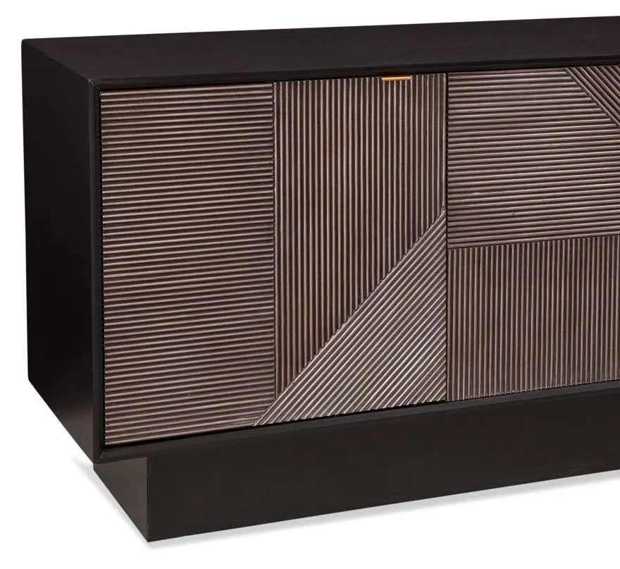 Basset Mirror Company 8130-DR-576 Beader Three Door Cabinet Basset Mirror Company 8130-DR-576 Beader Three Door Cabinet