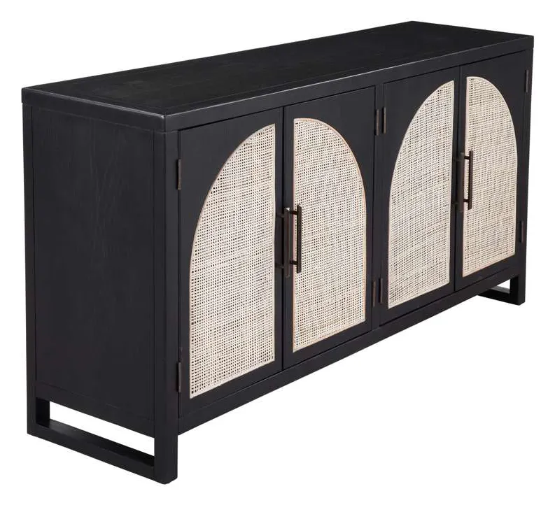 Basset Mirror Company 8515-DR-576 Ashton Four Door Cabinet Basset Mirror Company 8515-DR-576 Ashton Four Door Cabinet