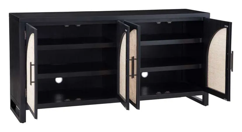 Basset Mirror Company 8515-DR-576 Ashton Four Door Cabinet Basset Mirror Company 8515-DR-576 Ashton Four Door Cabinet
