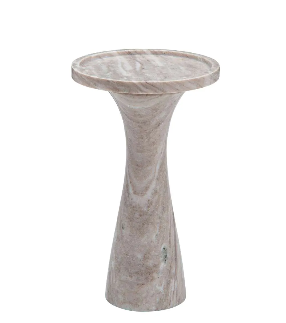 Basset Mirror Company 9111-LR-223 Baird Beige Accent Table