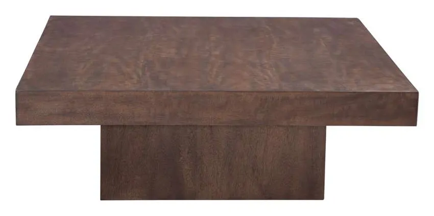 Basset Mirror Company 9411-LR-130 Padula Brown Oak Coffee Table Basset Mirror Company 9411-LR-130 Padula Brown Oak Coffee Table