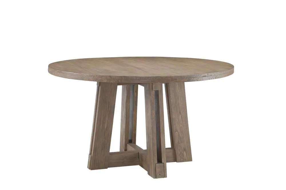 Basset Mirror Company 9439-700B-T McGuire Dining Table