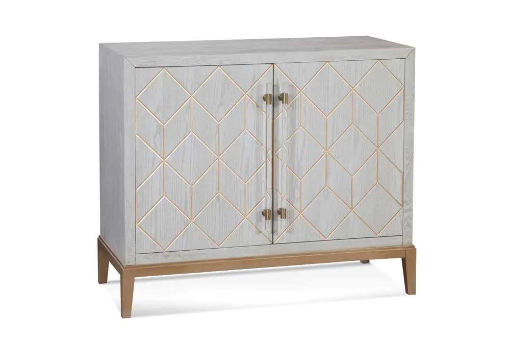 Basset Mirror Company A2430 Perrine Wood Bar Cabinet