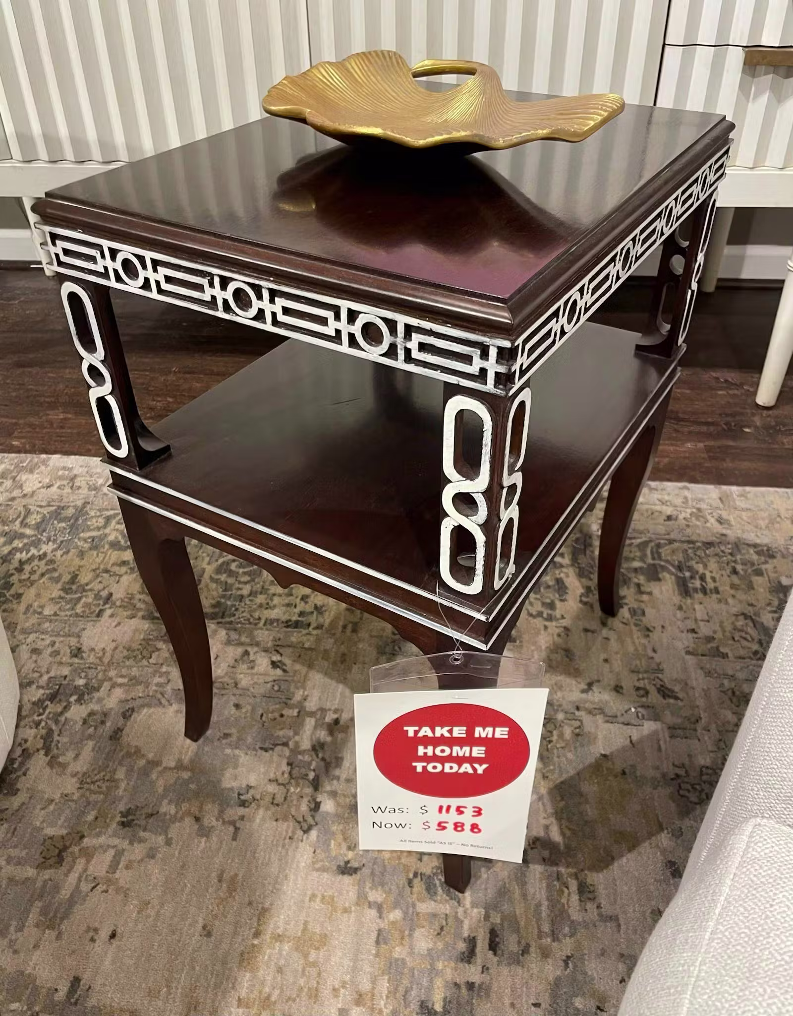 Hickory Chair 5488-40 Susannah Side Table