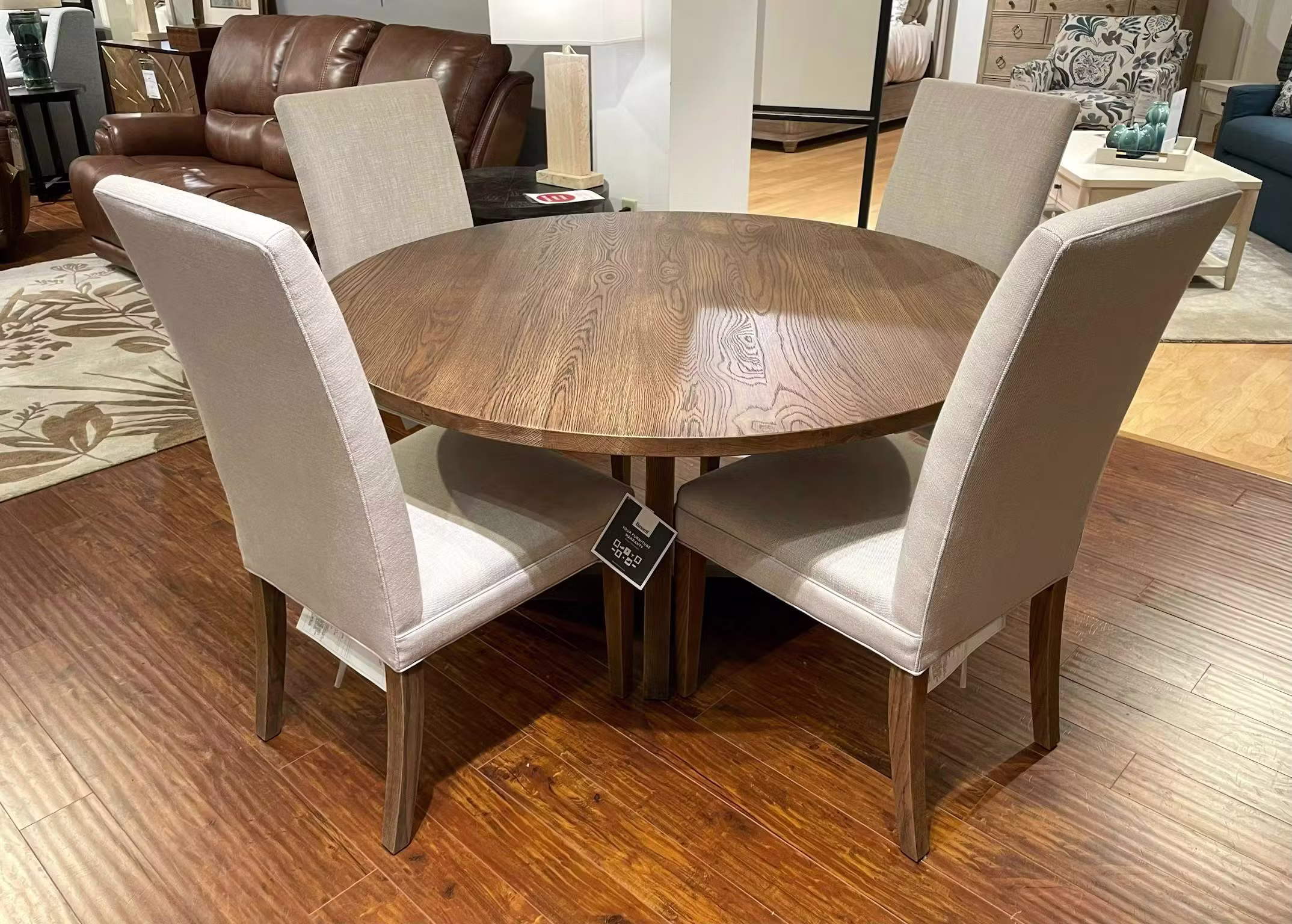 Bassett 4121-5454 Liam Round Dining Table and Chairs