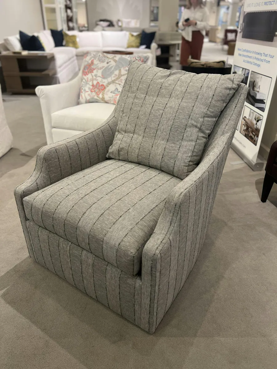 HIckory Chair HC9509-SW300 Jules Swivel Chair HIckory Chair HC9509-SW300 Jules Swivel Chair
