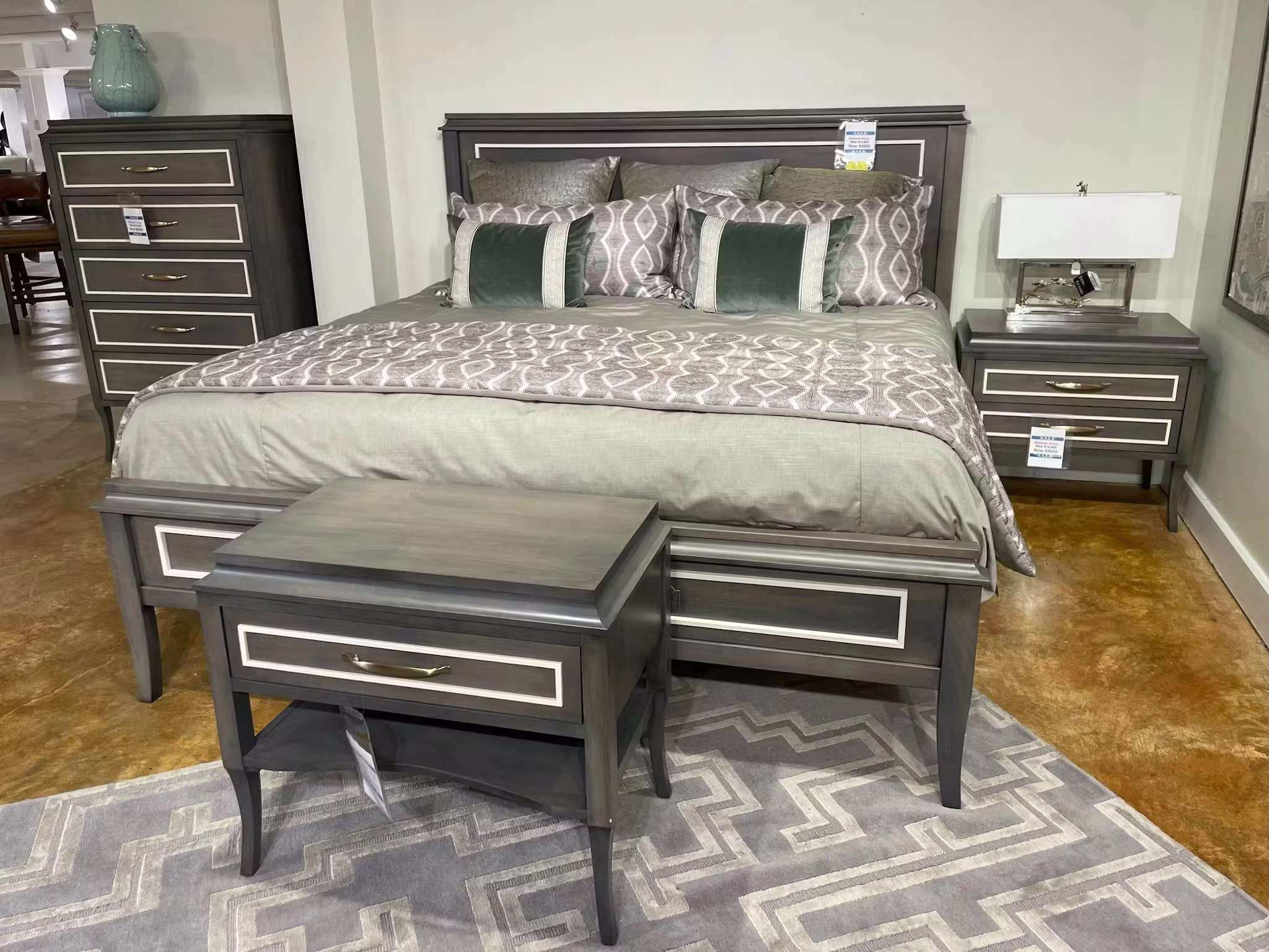 Simply Amish SBHAL-05B2-S99 Haley Bedroom Group