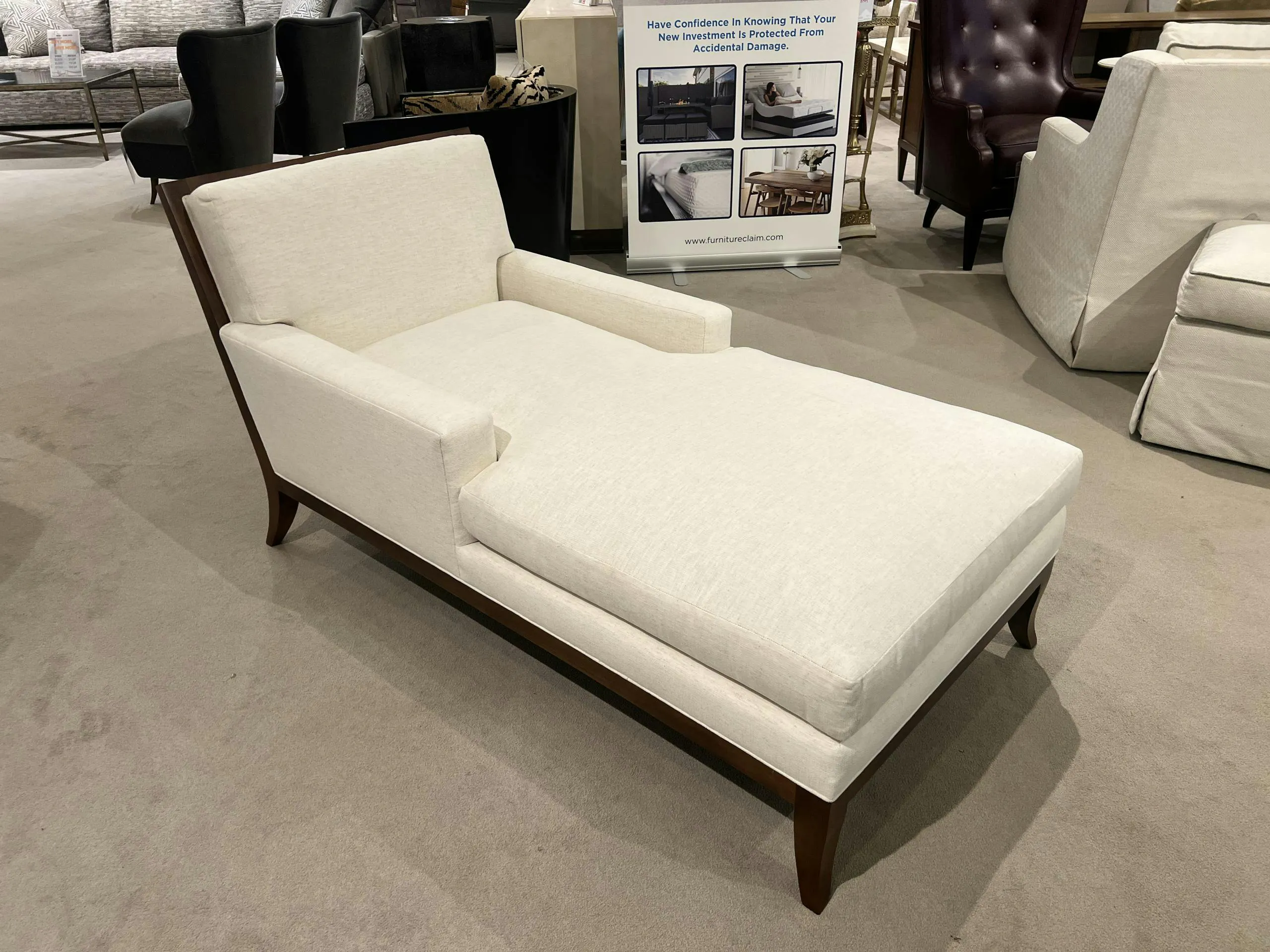 Hickory Chair HC5303-49/360 Curtis Chaise at Factory Outlets by Hickory Park