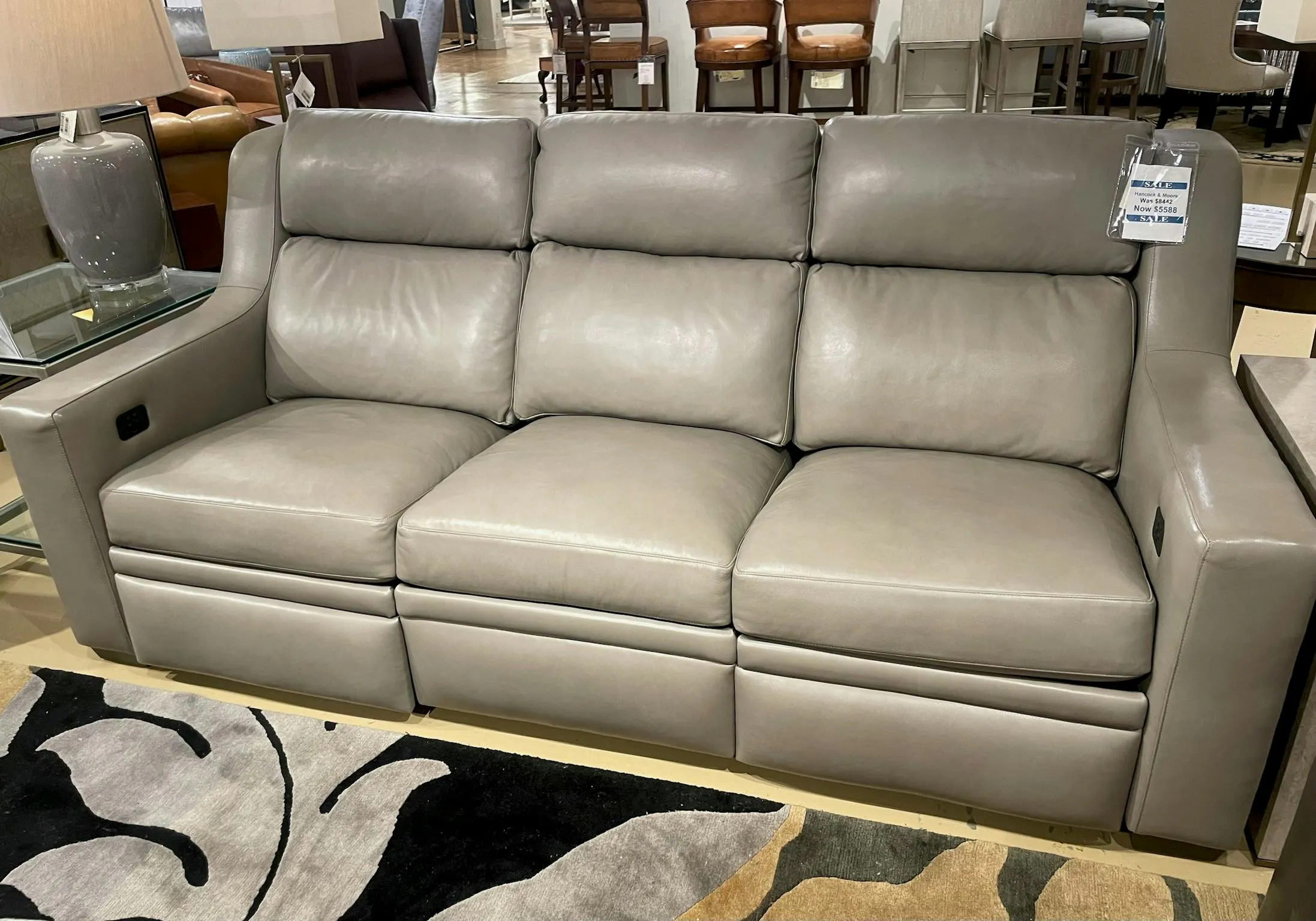 Hancock and Moore 2M90-PRWTSBW Your Way Reclining Sofa
