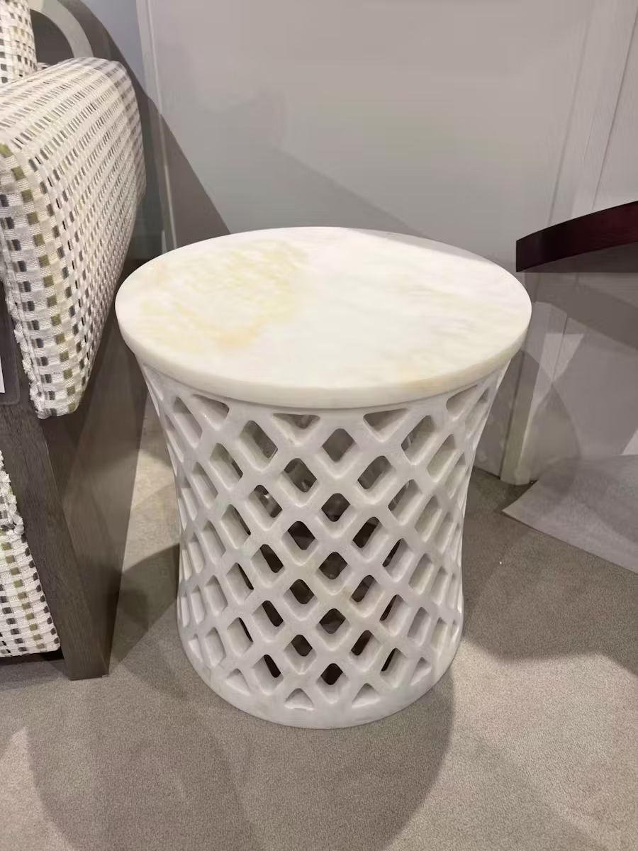 Maitland-Smith 8375-32/20 Diamond Fret Side Table Maitland-Smith 8375-32/20 Diamond Fret Side Table