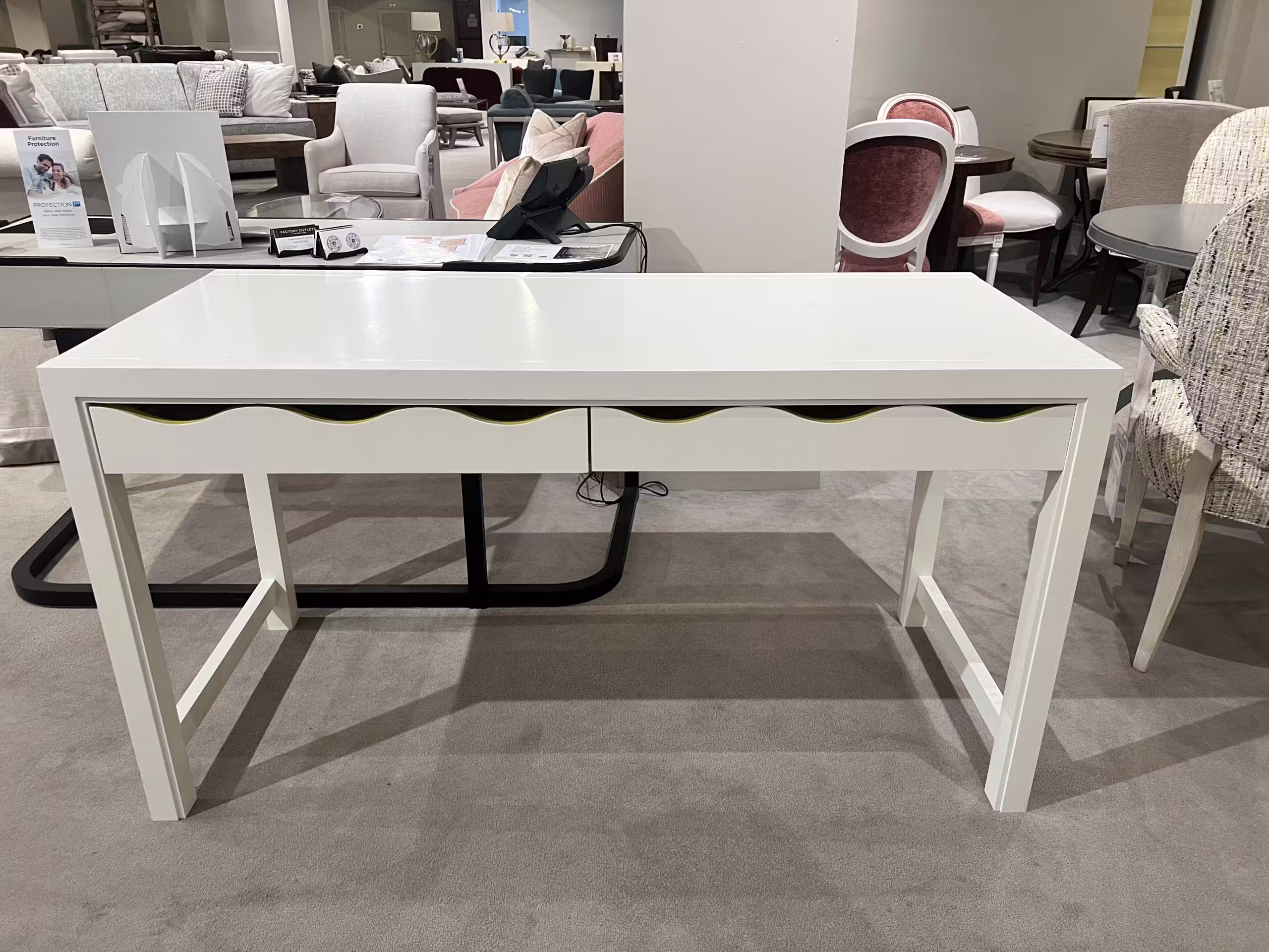 Century Furniture MPH-766 Wave Desk at Factory Outlets by Hickory Park