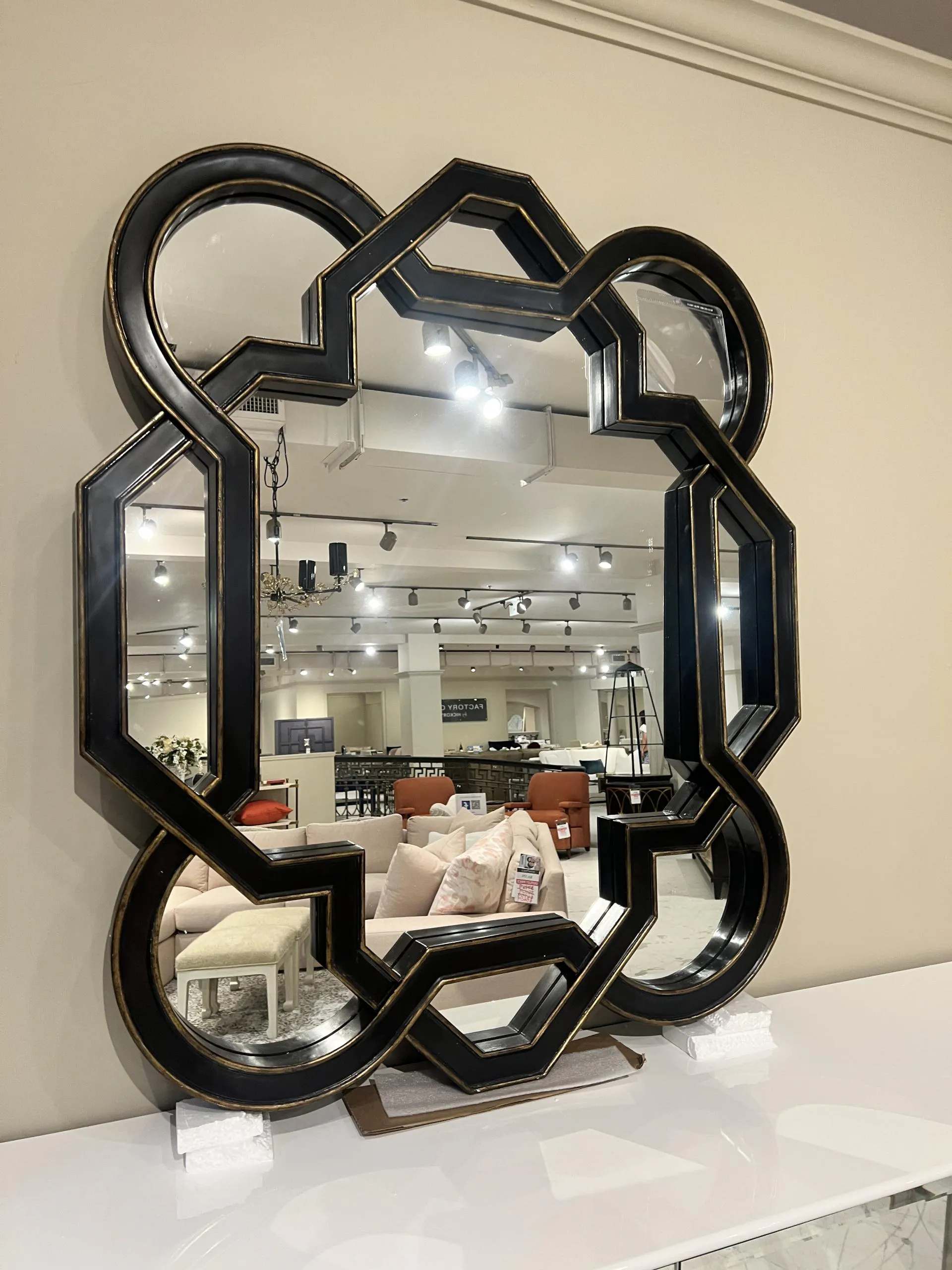 Maitland-Smith 8161-28 Geometro Mirror at Factory Outlets by Hickory Park