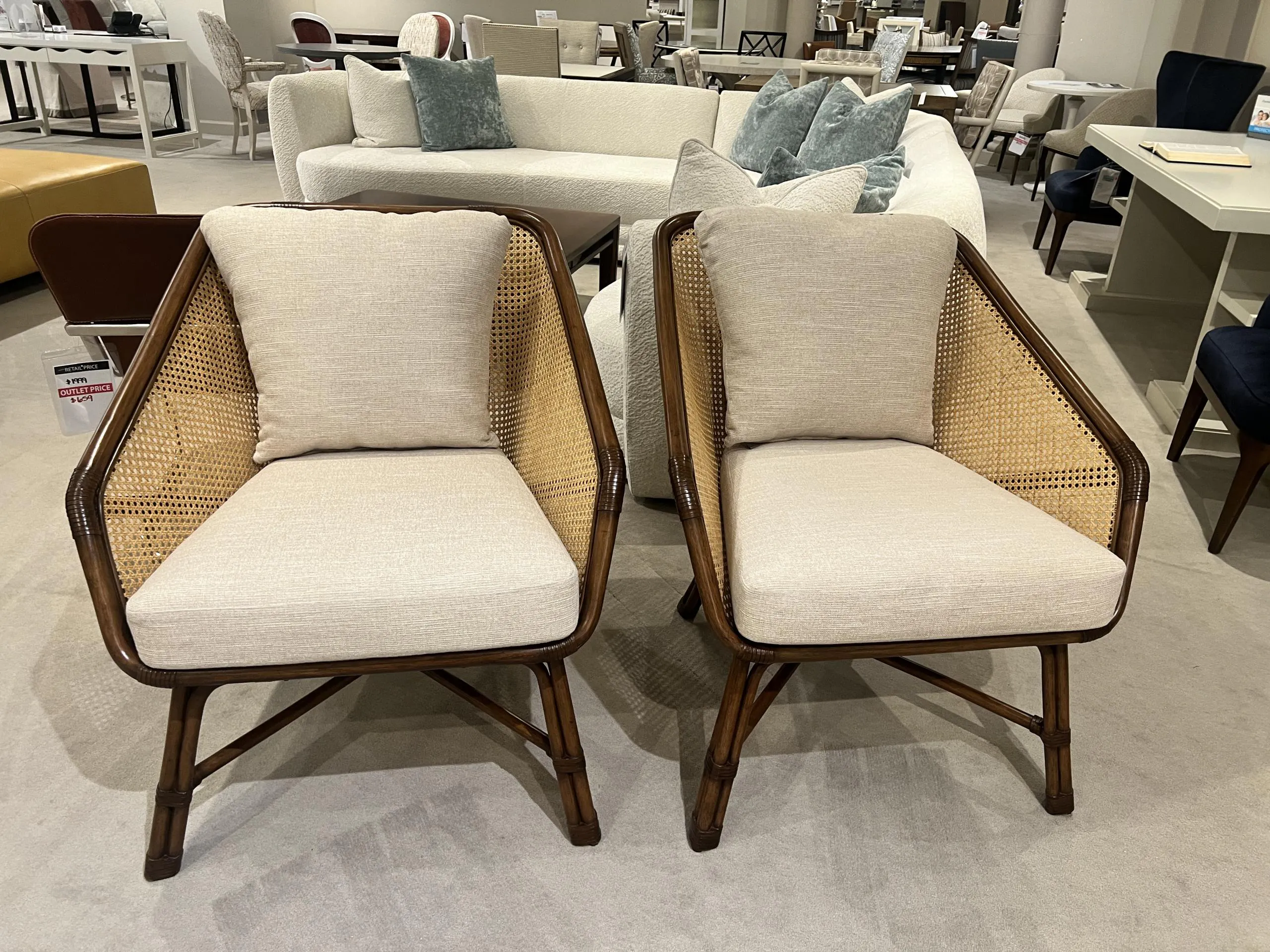 Maitland-Smith 8565-43/280,290 Corbett Lounge Chair at Factory Outlets by Hickory Park