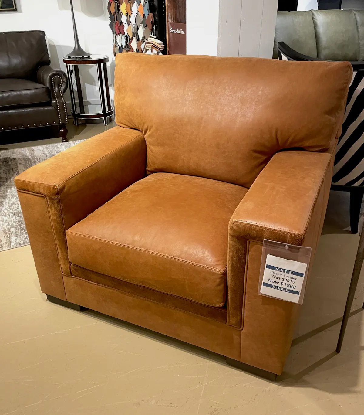 Classic Leather 4571 Blair Chair Classic Leather 4571 Blair Chair