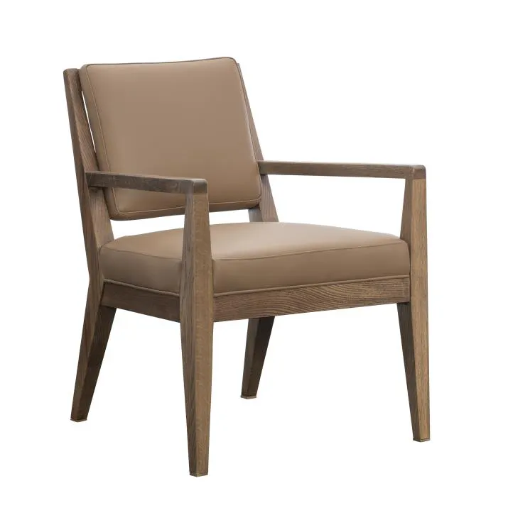 Hickory Chair HC3437-01 Beal Dining Arm Chair