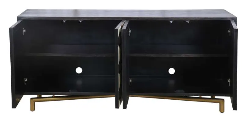 Bassett Mirror 6118-DR-576 Paxton Four Door Cabinet Bassett Mirror 6118-DR-576 Paxton Four Door Cabinet
