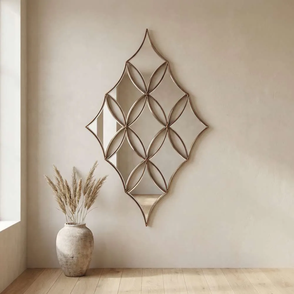 Bassett Mirror M3277B Channing Wall Mirror Bassett Mirror M3277B Channing Wall Mirror