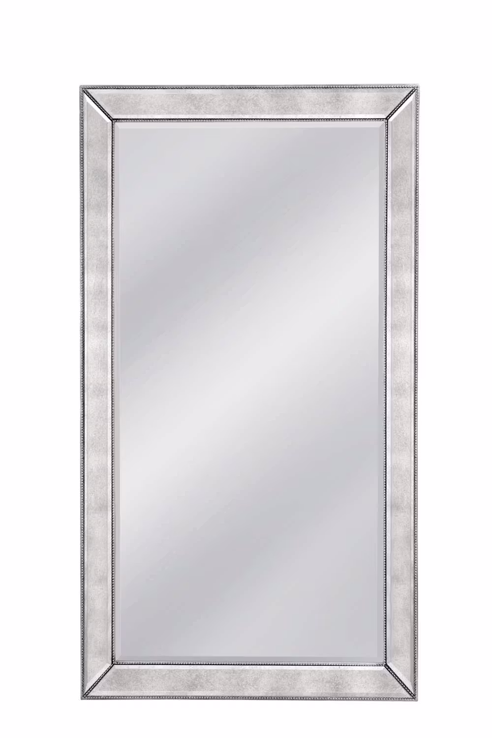 Bassett Mirror M2546B Beaded Floor Mirror