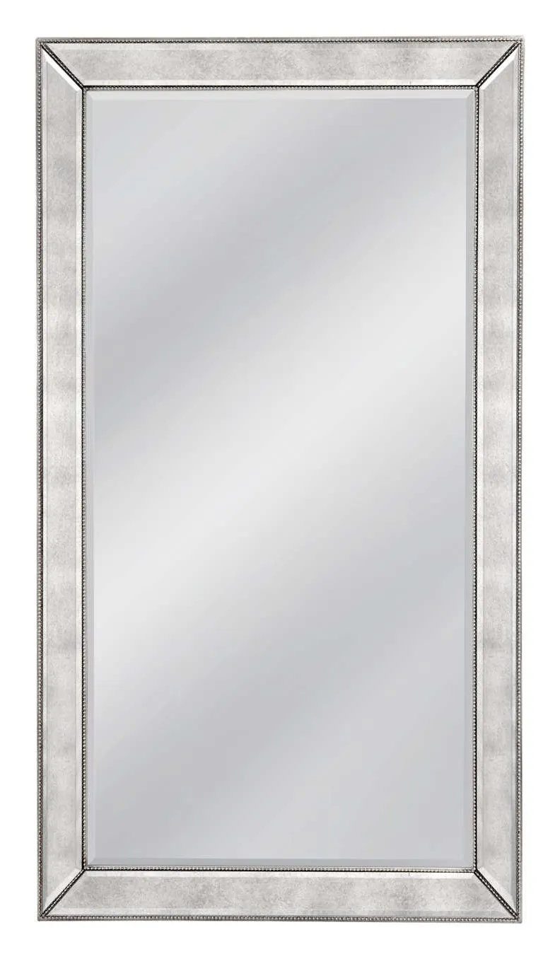 Bassett Mirror M2546B Beaded Floor Mirror Bassett Mirror M2546B Beaded Floor Mirror