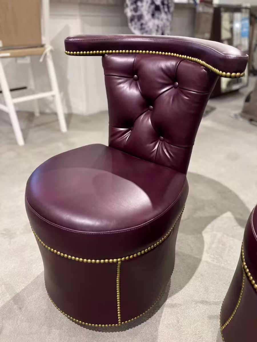 Hancock and Moore CJ6825-S/706,707,708,709 Margeaux Swivel Slipper Chair Hancock and Moore CJ6825-S/706,707,708,709 Margeaux Swivel Slipper Chair