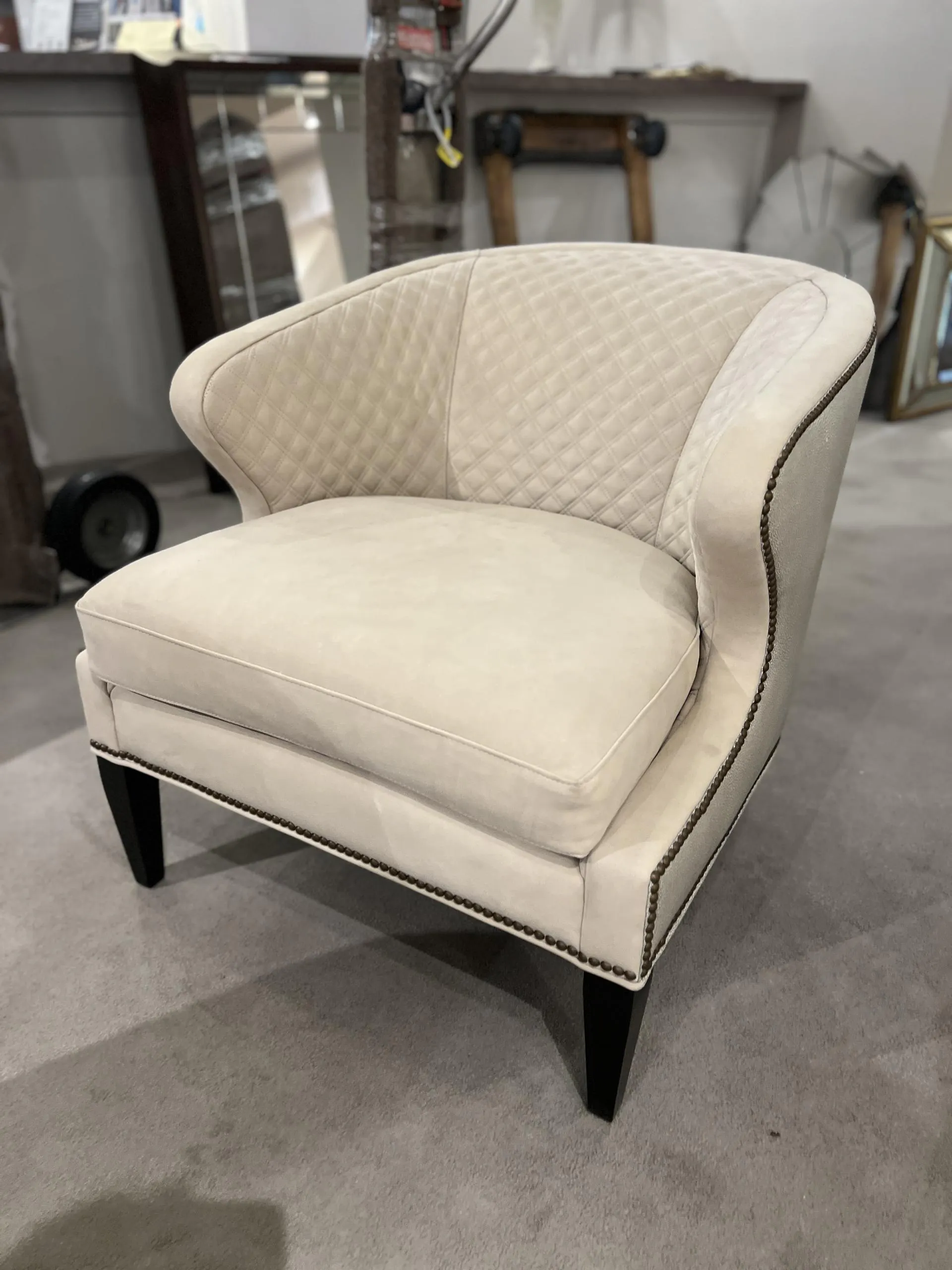 Hancock and Moore 6350-1-Q Alaina Quilted Chair
