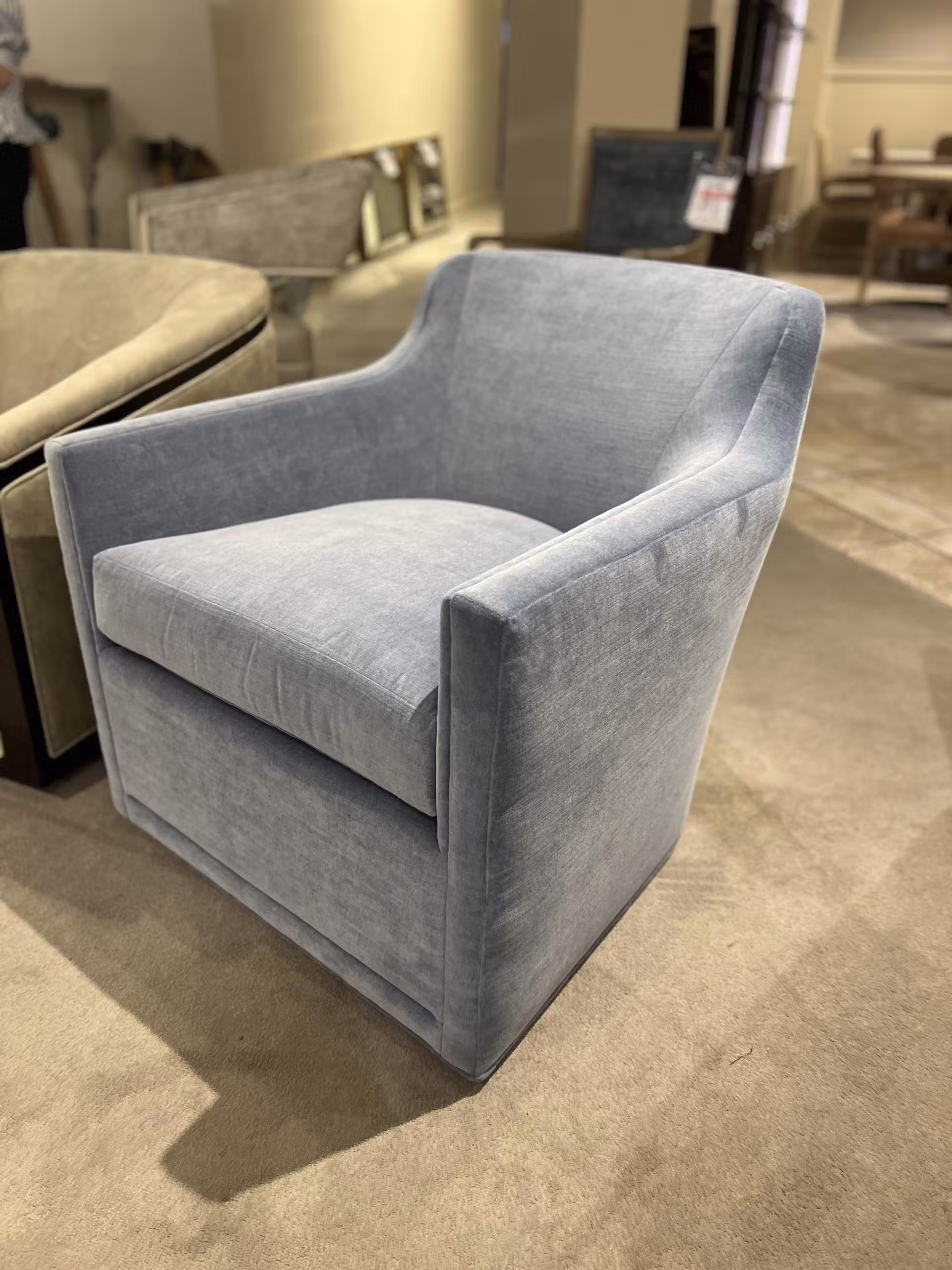 Jessica Charles 540-S/10748 Zelda Swivel Chair at Factory Outlets by Hickory Park