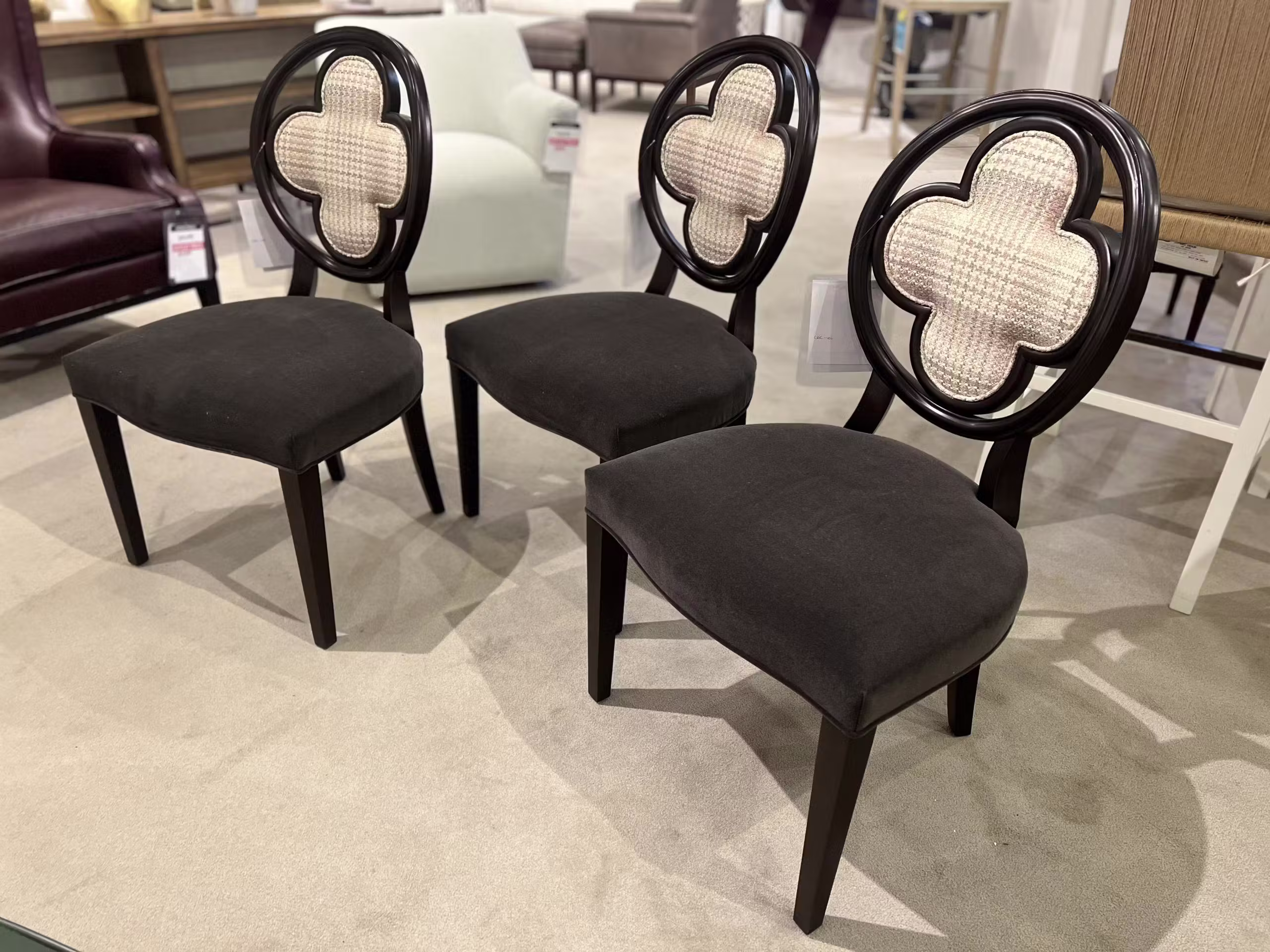 Jessica Charles 1205 Caron Dining Chair at Factory Outlets by Hickory Park