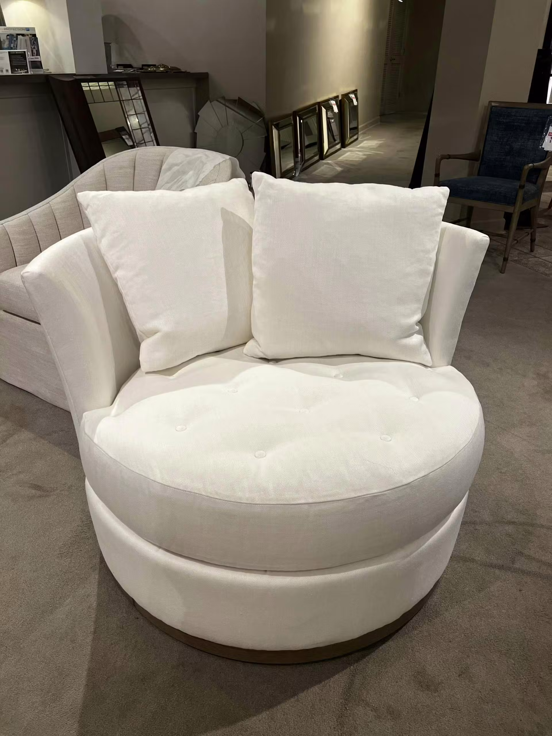 Hickory Chair HC7228-27310 Cask Swivel Chair at Factory Outlets by Hickory Park