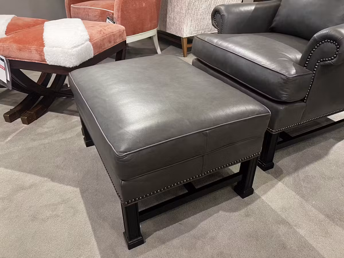 Hickory Chair HC1756-89 Marlborough Ottoman Hickory Chair HC1756-89 Marlborough Ottoman
