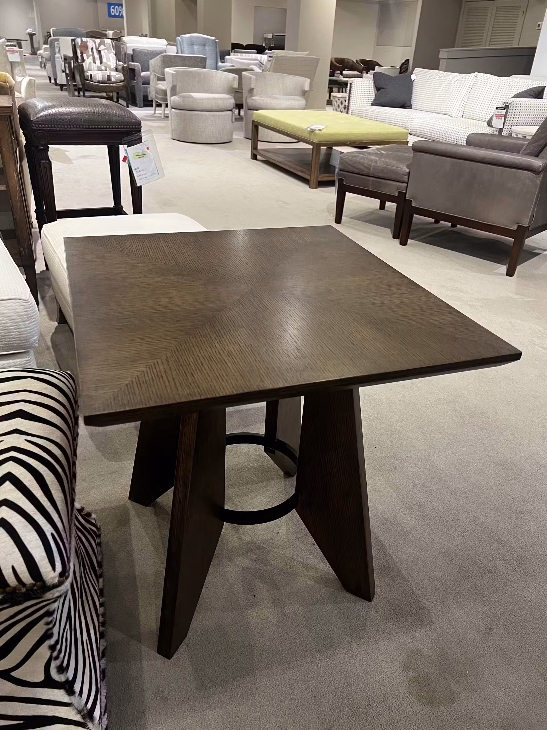 Hickory Chair HC7271-70 Sainte End Table at Factory Outlets by Hickory Park
