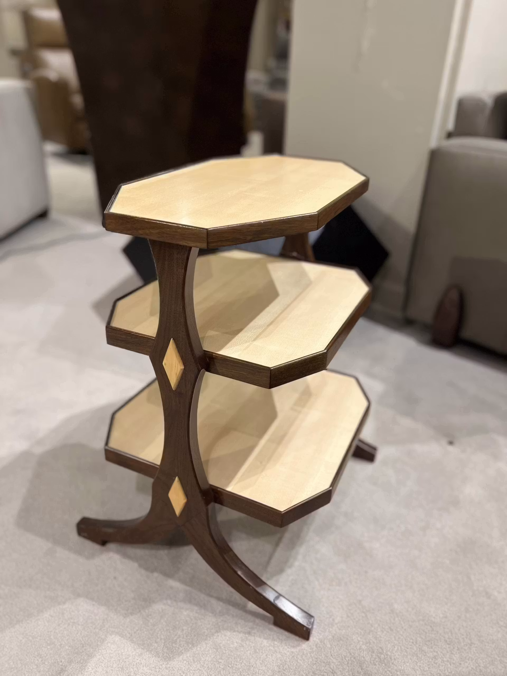 Hickory Chair HC6474-10 Belin Side Table