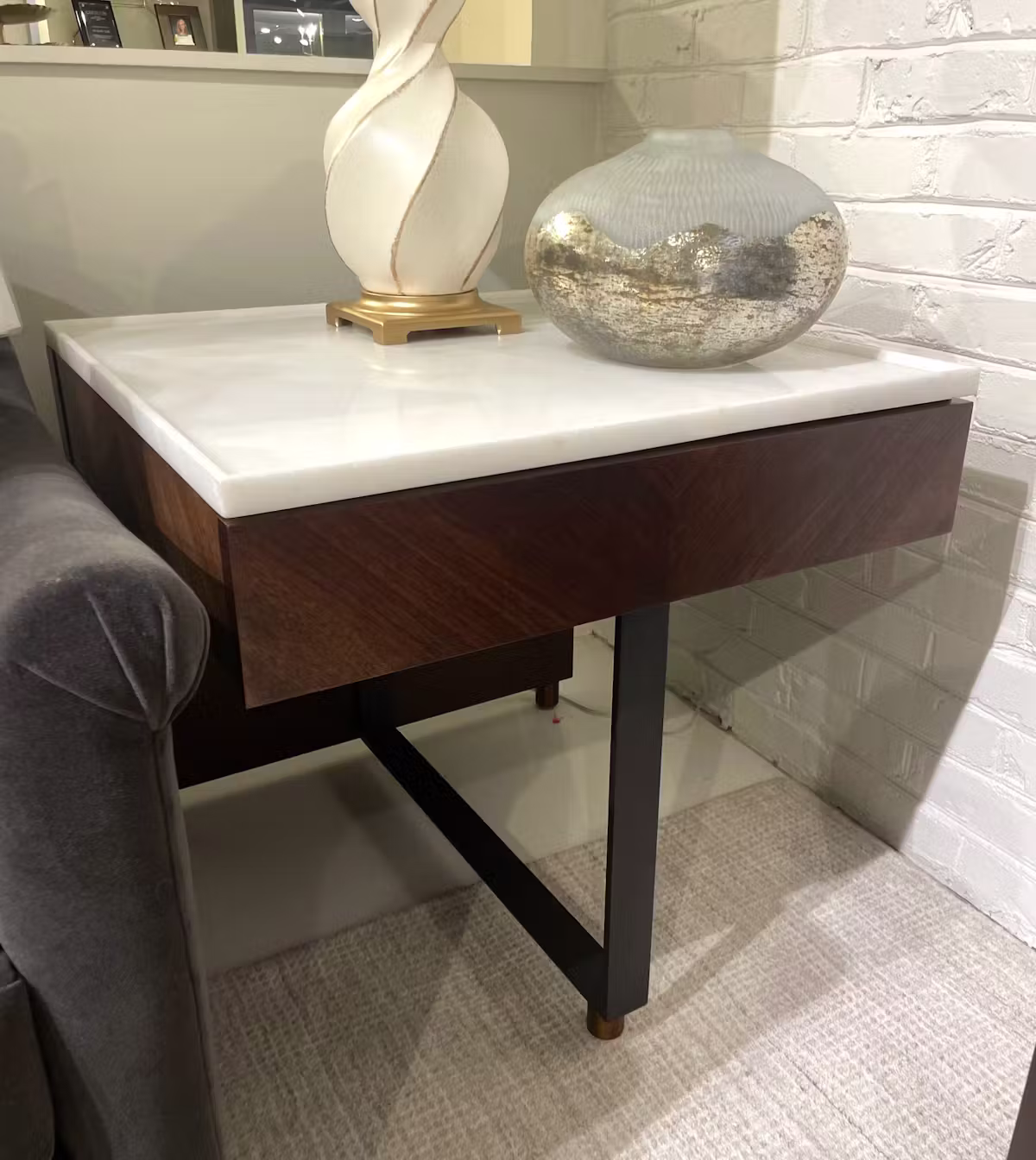 Hickory Chair HC7285-10 Strut Side Table Hickory Chair HC7285-10 Strut Side Table