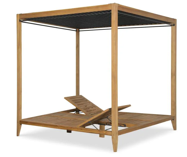 Century D8A-3602-V1 Poolside Teak Cabana