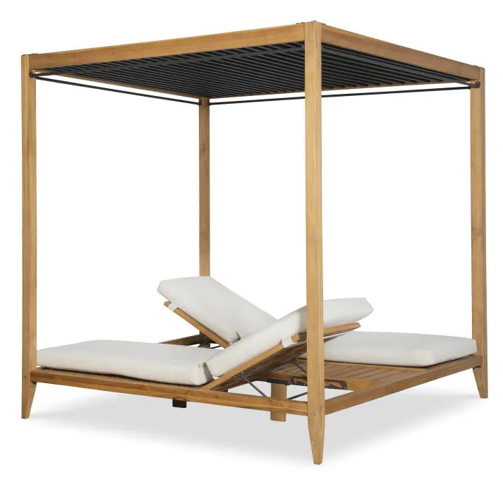 Century D8A-3602-V1 Poolside Teak Cabana Century D8A-3602-V1 Poolside Teak Cabana
