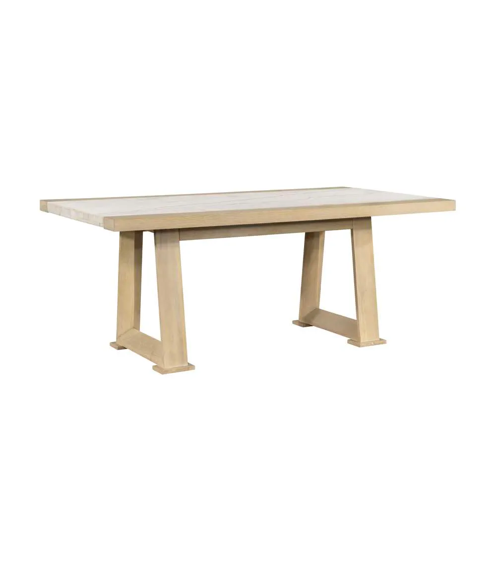 Bassett Mirror 6023-600B-T Trifecta Dining Table