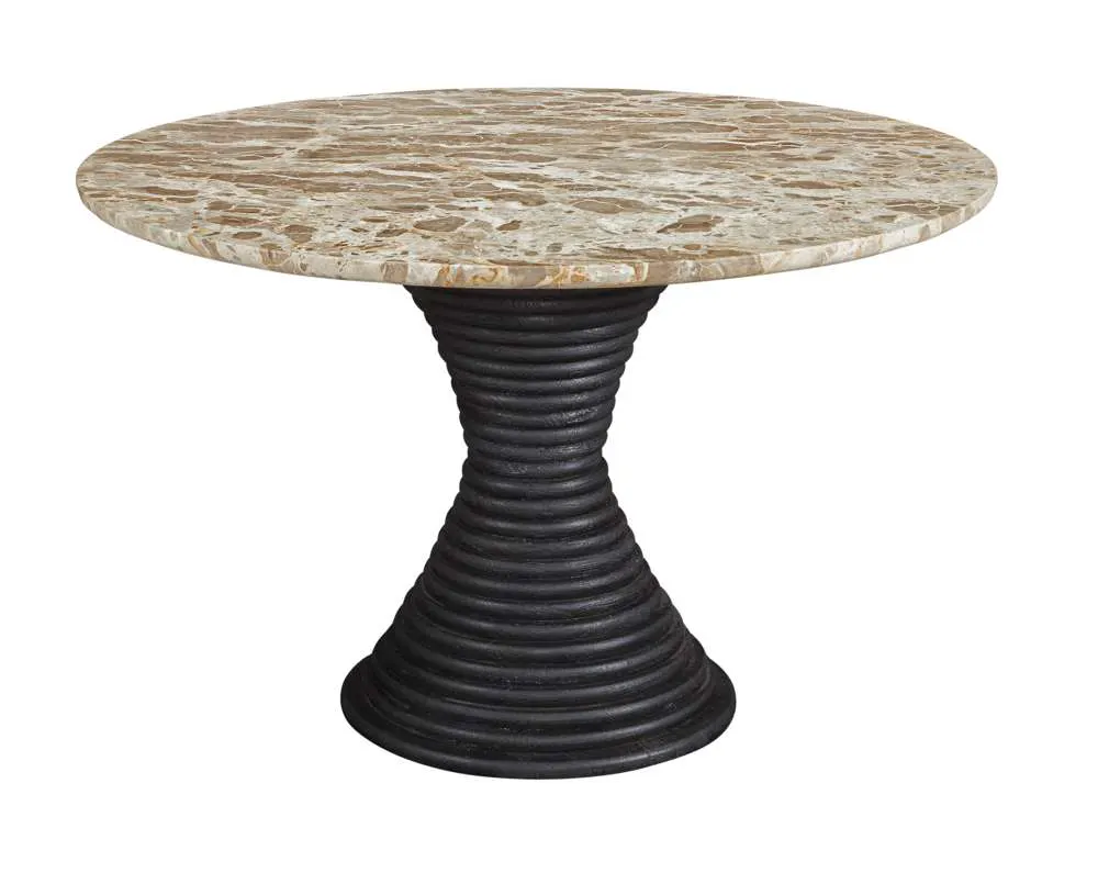 Bassett Mirror 6130-700B-T Strata Dining Table