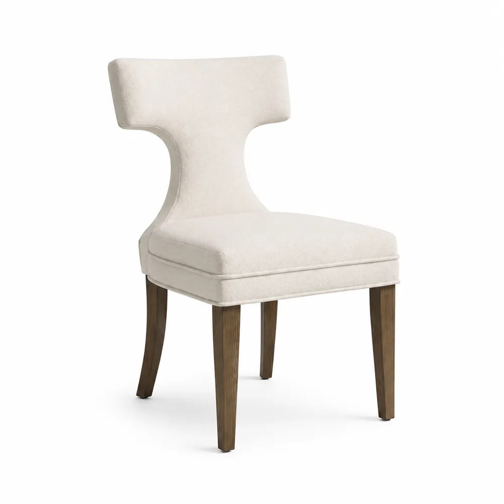 Bassett Mirror 6138-DR-800 Oliver Cream Dining Chair