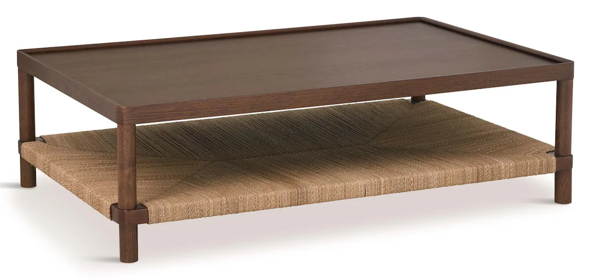 Bassett 6470-0613 Montauk Woven Cocktail Table Bassett 6470-0613 Montauk Woven Cocktail Table