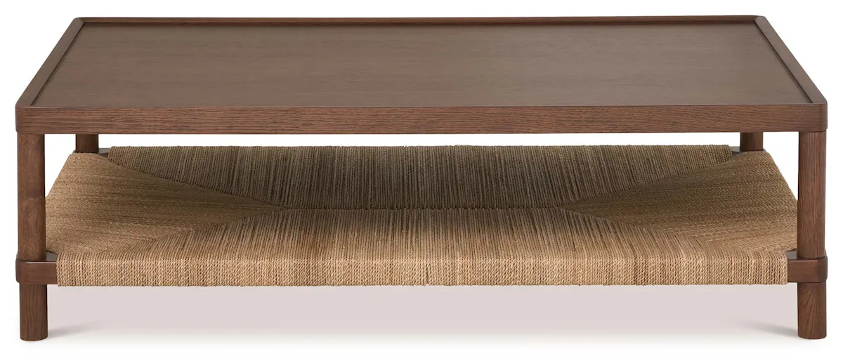 Bassett 6470-0613 Montauk Woven Cocktail Table Bassett 6470-0613 Montauk Woven Cocktail Table