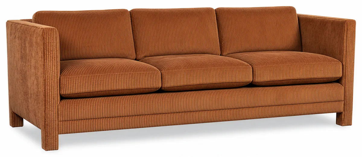 Hancock and Moore 8007-3-B Lorraine Sofa with Backs Hancock and Moore 8007-3-B Lorraine Sofa with Backs