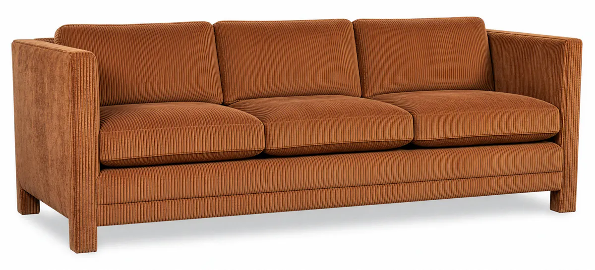 Hancock and Moore 8007-3-B Lorraine Sofa with Backs Hancock and Moore 8007-3-B Lorraine Sofa with Backs