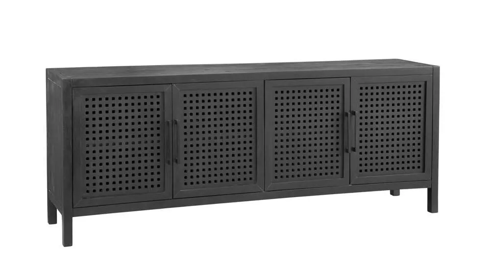 Bassett Mirror 8235-DR-576	Pentak Black 4 Door Cabinet