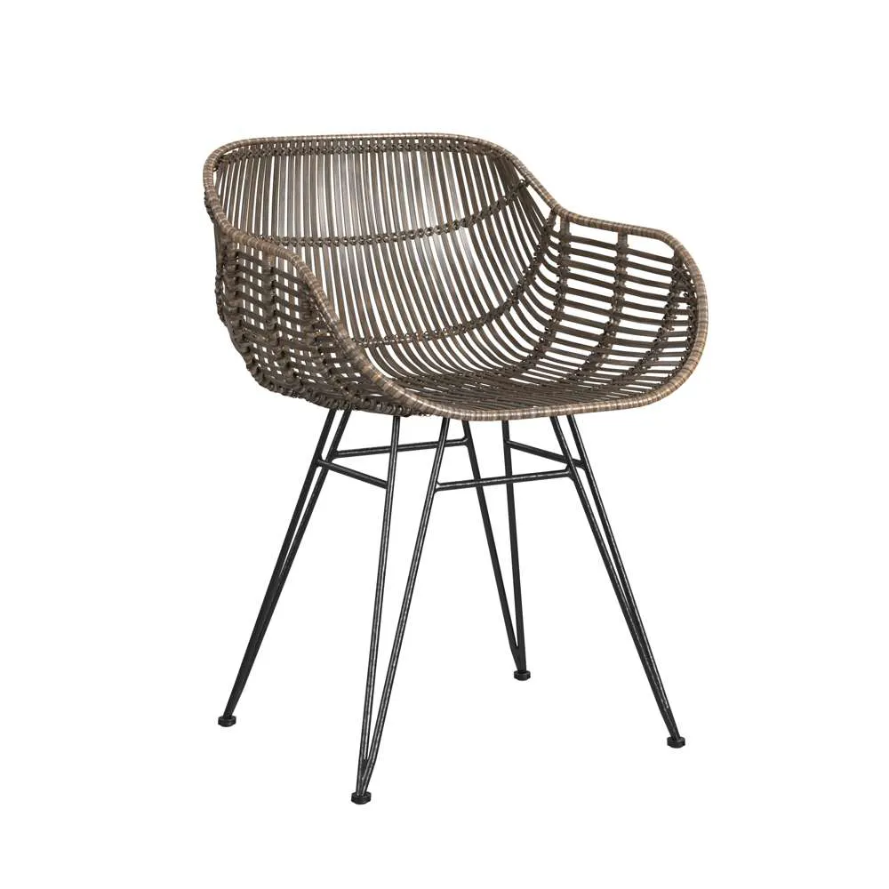 Bassett Mirror 9840-DR-810 Ryanne Dining Chair