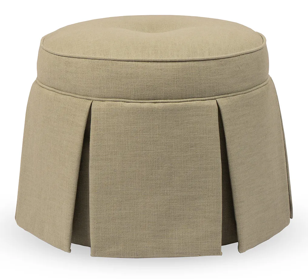 Hancock and Moore CJ6919-SK Johara Stool with Skirt Hancock and Moore CJ6919-SK Johara Stool with Skirt