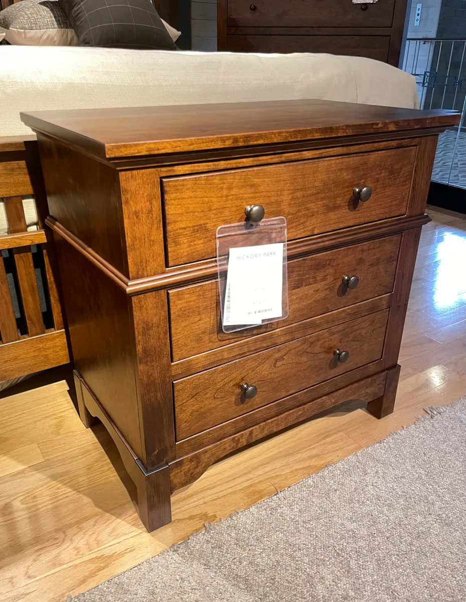 Still Fork 42BHC-1002 Bar Harbor 3 Drawer Nightstand Still Fork 42BHC-1002 Bar Harbor 3 Drawer Nightstand